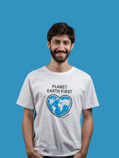 t-shirt planet Earth First