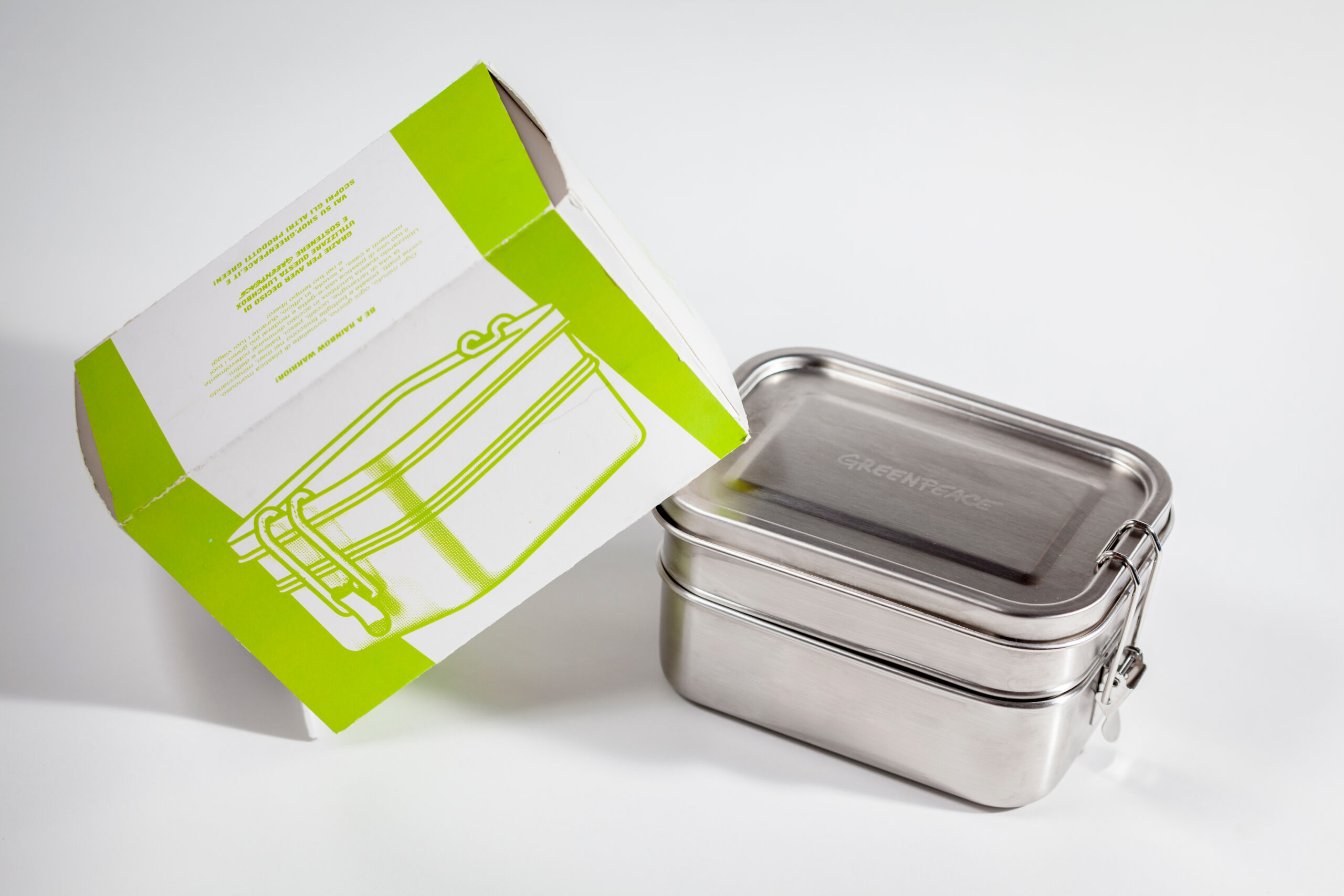 Resszo Lunch Box Kit, 2 Strati Ermetica Porta Pranzo da Ufficio
