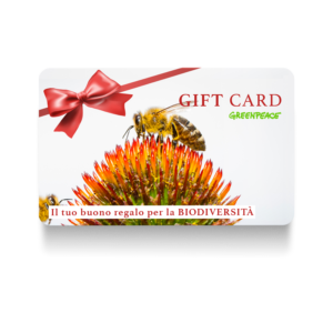 gift card biodiversità geenpeace