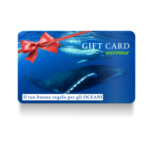 oceani balene gift card greenpeace